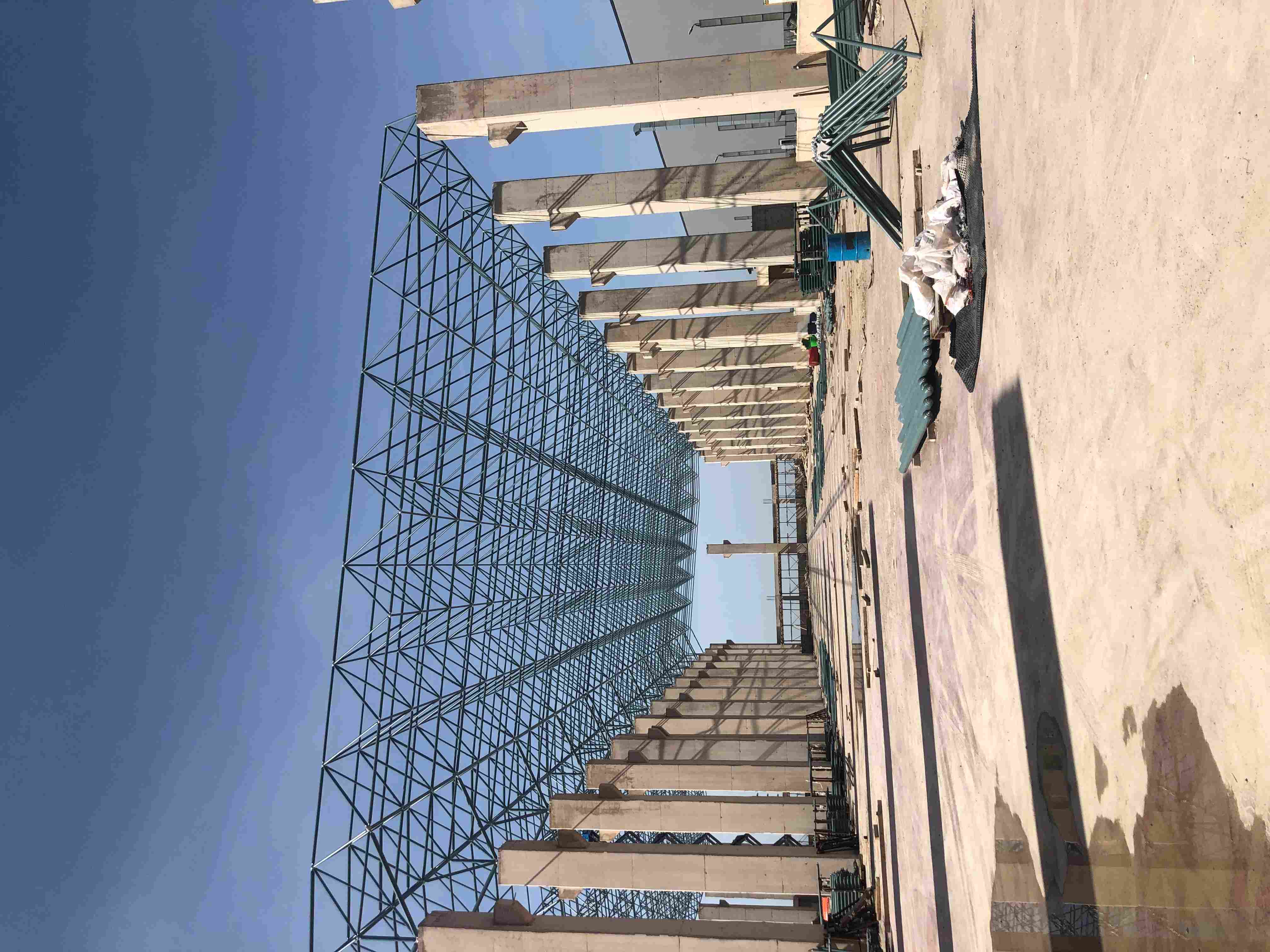 Uzay çatı imalatı ve montajı – Cephe konstrüksiyonu - Çatı ve Cephe Kaplaması yapılması